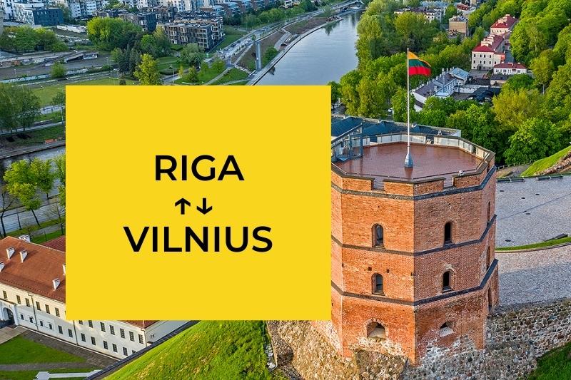 Transfer from Riga to Vilnius